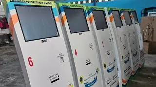 Pabrik Produksi Mesin Antrian Untuk Bank BRI