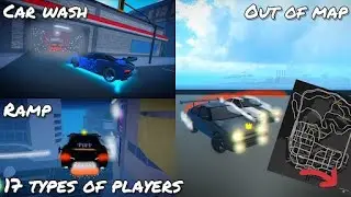 17 types of players in Roblox Driving Simulator