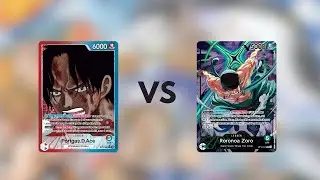 (OP13) UR Ace vs G Zoro - OPTCG Locals POV Round2