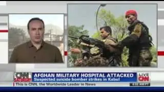 Afghan military Hospital attacked by bomber