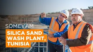 Silica Sand Wash Plant Installed for SOMEVAM (Sebri Group) in Tunisia