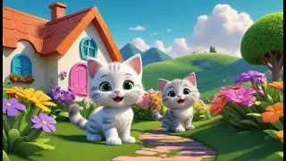 Ding Dong Bell Countryside Kitty Rescue | English Nursery Rhyme | Kids Songs | Baby Music