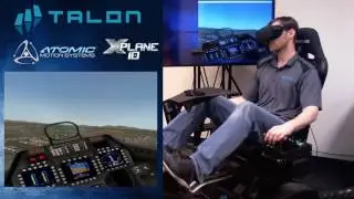 Atomic A3 VR Flight Training Device - XPlane 10