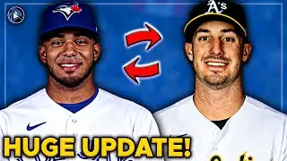 HUGE Blue Jays Trade Update! - Potential BLOCKBUSTER Trade with Athletics | Toronto Blue Jays News