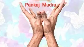 Pankaj (Lotus) Mudra। Yoga Mudra For Beautiful Skin। Positive & Calm Mind।  पंकज मुद्रा। खूबसूरती।