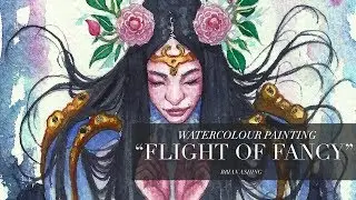 FLIGHT OF FANCY || Watercolour || Brian Ashing