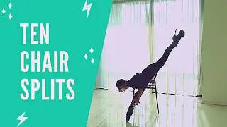 Ten Acro Chair Dance Splits