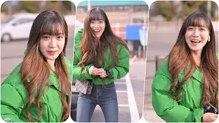 [4K] 변하율 치어리더 '출근길'  직캠 By.JJaGayou #하나원큐 #부천체육관
