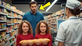 Ein Moment im Laden rührt zu Tränen – Zwillingsmädchen und ein alleinerziehender Vater