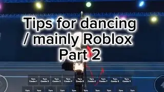 Tips for dancing on roblox part 2 #robloxdancevideo  #roblox #robloxdance