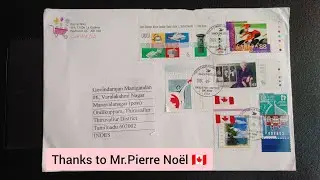 Today i Received some stamps from Mr.Pierre No&euml;l 🇨🇦 (CANADA)