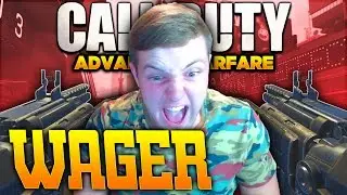 CRAZY ELITE AKIMBO XMG WAGER! Elite Akimbo LMG Bread & Butter! (COD AW Elite Weapon Wager)