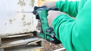 Бесщеточный перфоратор SDS+ HiKOKI DH36DPB с несколькими вольтами &mdash; ПЕРВЫЙ ВЗГЛЯД!