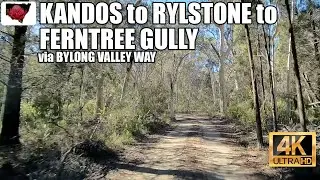 4K Australia drive: Kandos and Rylstone to Ferntree Gully via Bylong Valley Way (NSW)
