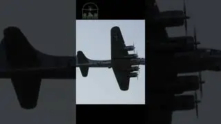 B-17 Flying Fortress! #ww2 #wwii #history #aviation #b17 #mastersoftheair #airshow #normandy #dday