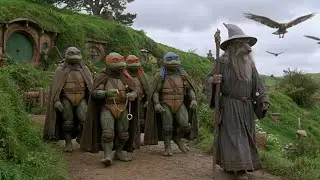The LORD of the TURTLES! #parody #fanfilm #ai