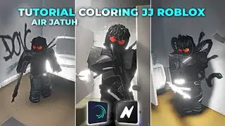 TUTORIAL BUAT COLORING AIR HUJAN DI NODE VIDEO| ROBLOX JEDAG JEDUG #tutorial #roblox #lynnxml 