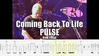 Coming Back To Life PULSE | Pink Floyd | Guitar Tab & Playalong