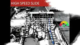 High Speed water Slide #waterslides #waterpark #highspeedslide