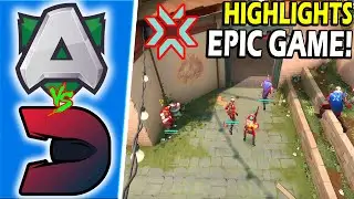 WINNER QUALIFYS FOR PLAYOFFS! ALLIANCE VS DFUSETEAM - HIGHLIGHTS | VCT 2021: Europe - Challenger 2