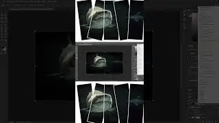 Photoshop Tutorial | Vertical Photo Panels Effect with Photoshop 2024