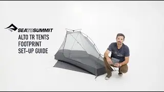 Sea to Summit Alto Tent Footprint Set-Up