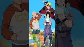 Saitama vs Naruto and Sasuke