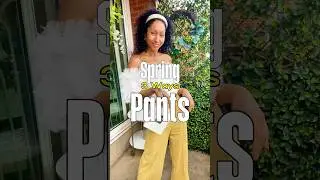 Spring Fashion Tips🌻How to Style Pastel Pants for Women 🌻  #dresstoimpress