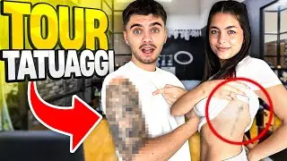 😱 VI MOSTRIAMO TUTTI I NOSTRI TATUAGGI
