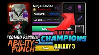 ANIME CHAMPIONS TUDO SOBRE PASSIVA - COMBO - ABILITY / PUNCH