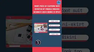 What piece of clothing was invented by French fashion designer Louis Reard in 1946? #fashion #shorts