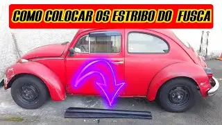 COMO COLOCAR OS ESTRIBO LATERAL DO FUSCA? MUITO F&Aacute;CIL, FA&Ccedil;A VOC&Ecirc; MESMO...