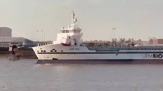 Bore Wave Ro Ro Cargo Ship ( UPM Biofore )