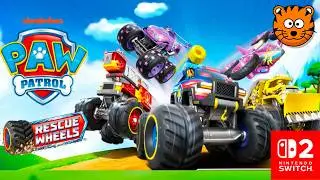La Pat' Patrouille PAW Patrol Rescue Wheels Championnat en Français: Coupe 1 - Nintendo Switch 2 Jeu