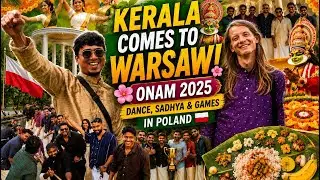 Mega Onam 2025 Celebration in Warsaw, Poland | Thanks to KAP #Onam2025 #WarsawOnam #MalayaliFestival