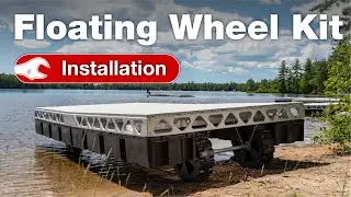 Wheel Kit for Floating Dock Installation - CanadaDocks