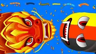 🐍Biggest Snake Battle 🏆 | Wormzone.io NewUpdate 2025🔥 #wormzone #14 #livr #gameplay #wormszoneio