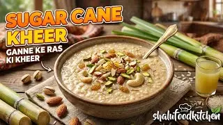 गन्ने के रस की खीर | Sugarcane Juice Kheer Recipe | Desi Winter Special Kheer