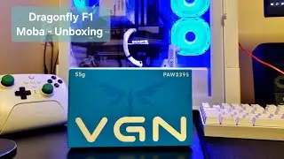 VGN Dragonfly F1 Moba - Unboxing e comparativo com Kysona M600