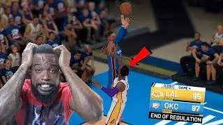 Russell Westbrook IMPOSSIBLE BUZZER BEATER! Lakers vs Thunder Game 4! NBA 2K19 Ep 58