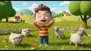 Lambs in Fields Play Hide and Seek | Animal Adventure Song for Kids | Nursery Rhymes and Baby Songs