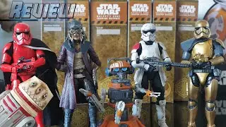 Les figurines the Black series du Star Wars Galaxy's edge