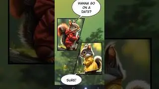 Alvin and the Chipmunks Gen-AI Version  - UGC created by @dashtoonstudio