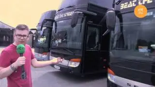 Oxegen 2011 - Cormac Battle Backstage at Buses!