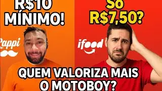 Nova Taxa da Rappi: R$10 de 0 a 4km! iFood Fica pra Trás? Com 7.50