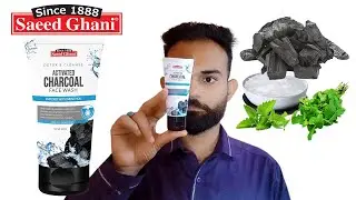 Saeed Ghani Detox & Cleanse Activated Charcoal Face Wash | UnPacking & Review | Reduces Tan
