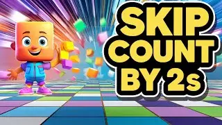 Count the Shapes: Skip Count by Twos with Fun Character Shapes