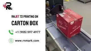 Cardboard Printer | Date Coder for Box | Box Coding and Marking Solution RNJet 72