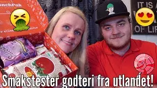 SMAKSTESTER GODTERI FRA THAILAND, ITALIA, SØR-KOREA OSV! 😱