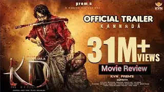 KD &ndash; The Devil Trailer Review | Dhruva Sarja x Sanjay Dutt | Action Blockbuster 2025
